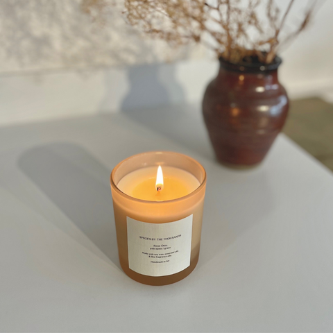 Species by the Thousands Candle | Rose Otto, Palo Santo + Grass