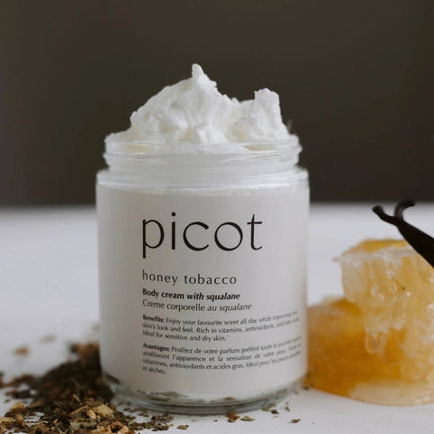 Picot Collective Honey Tobacco Body Cream
