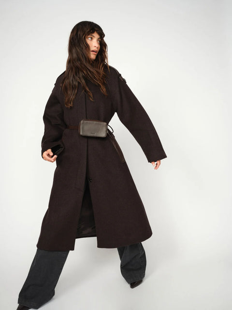 Mos Mosh Elin Belt Bag | Chocolate Torte
