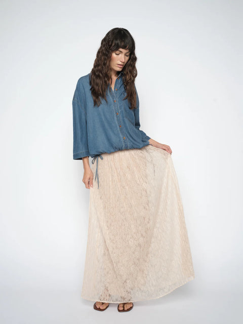 Mos Mosh Tessa Lich Shirt | Blue