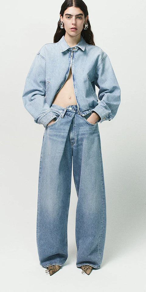 AGOLDE Nile Jacket | Space