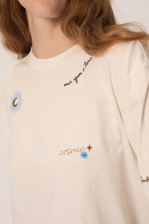 Des Petits Hauts Iriel Tee | Ecru