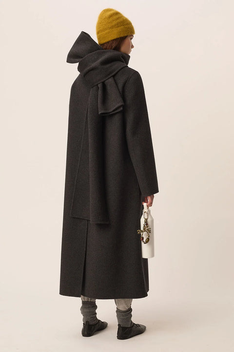 Des Petits Hauts Palma Charm - Styled Shot Attached to Bag Showing Decorative Cord and Stone Charm