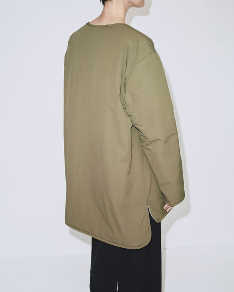 Mijeong Park Reversible Padded Jacket | Olive Cream
