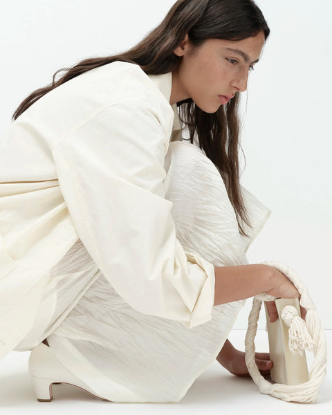 Mijeong Park Linen Blend Work Jacket | Cream