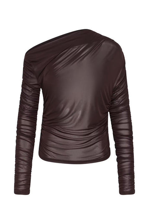 Gestuz Svedae Blouse | Deep Plum