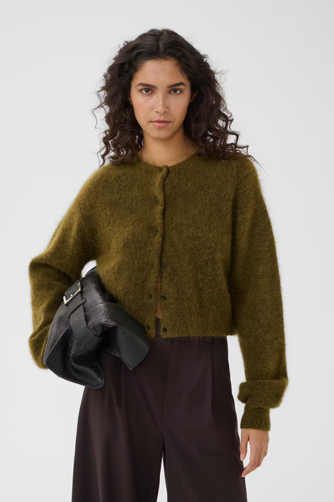 Gestuz Debbie Cardigan | Plantation Melange