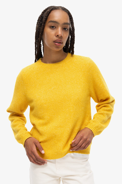 Our Sister Teddybear Knit | Yellow