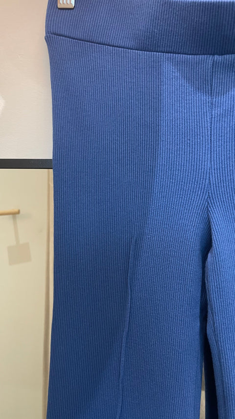 DONNI The Rib Kick Flare | Blueberry