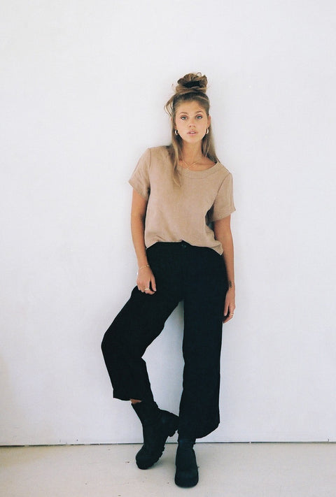 Slate Wearables The Augusta Top | Almond