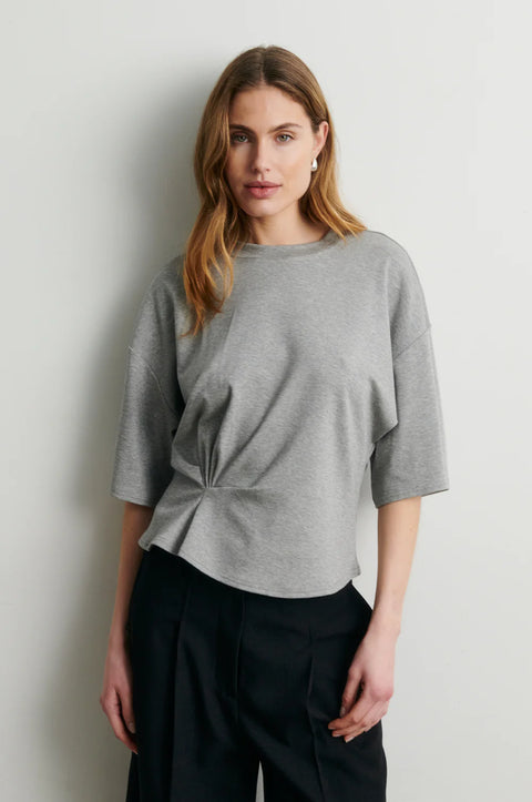Second Female Missouri Tee | Mid Grey Melange