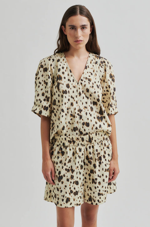 Second Female Leoni Blouse | White Alyssum