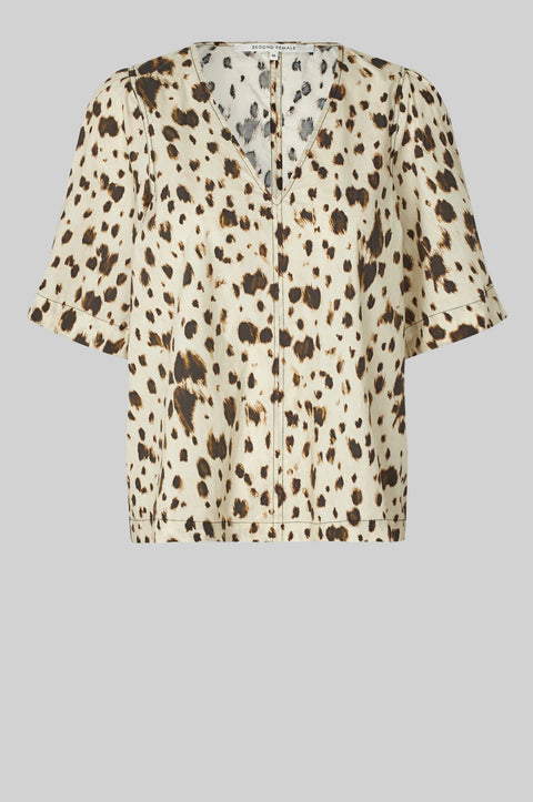 Second Female Leoni Blouse | White Alyssum