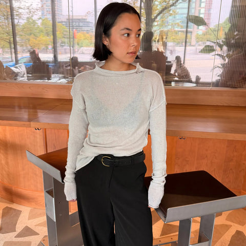 Givéh Ivory Panda Sweater