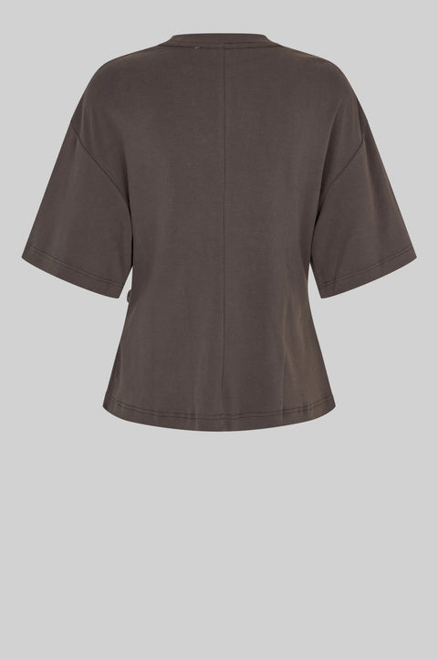 Second Female Enora Brooch Tee | Chocolate Torte