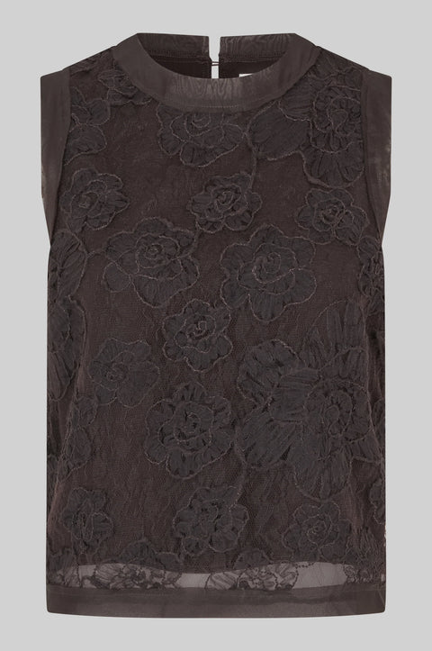 Second Female Second Female Daysee Top in Chocolate Torte