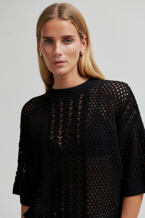Second Female Deya Knit | Black