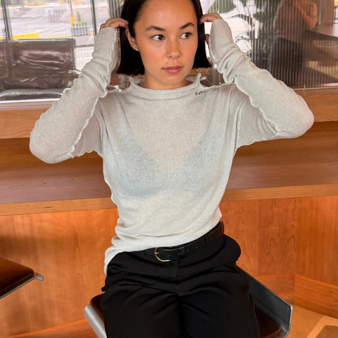 Givéh Ivory Panda Sweater