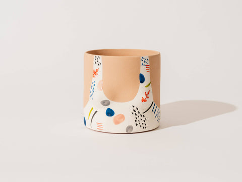 Group Partner 5" Confetti Pot | Light