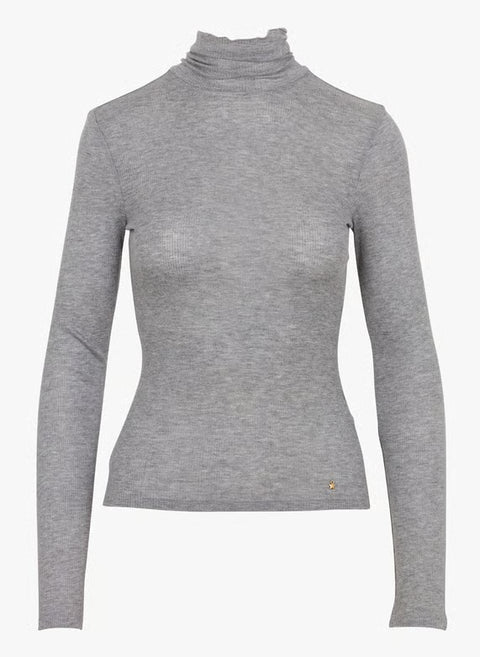 Des Petits Hauts Flore Turtleneck | Gris Moyen