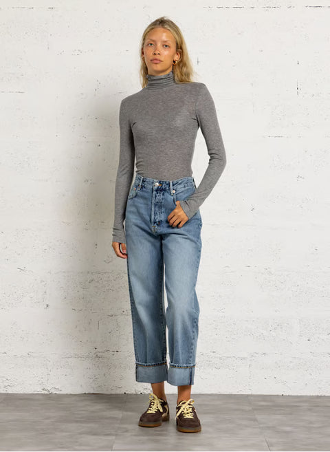Des Petits Hauts Flore Turtleneck | Gris Moyen