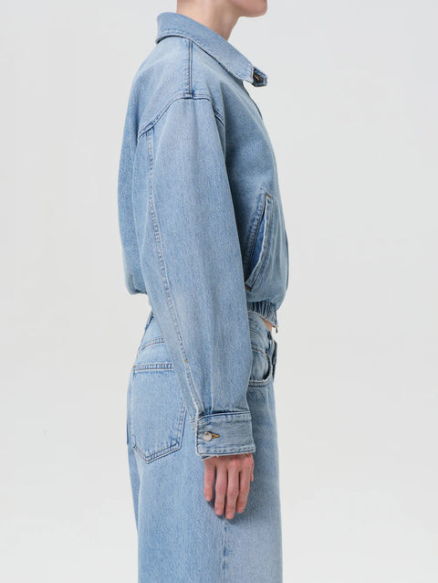 AGOLDE Nile Jacket | Space