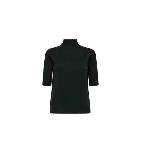 Mos Mosh Relena Turtleneck SS Knit | Scarab