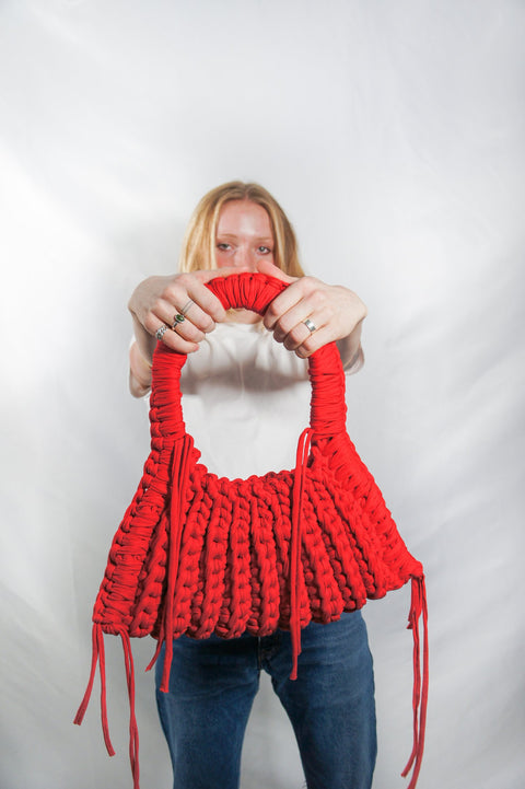 Loosends The Dusk Shoulder Bag | Red