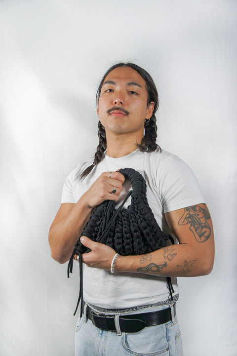 Loosends The Dusk Handbag | Black