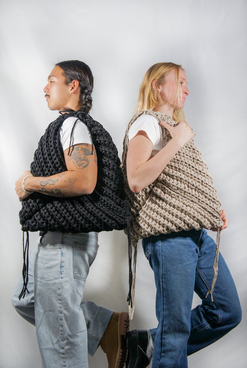 Loosends The Triangle Tote | Black