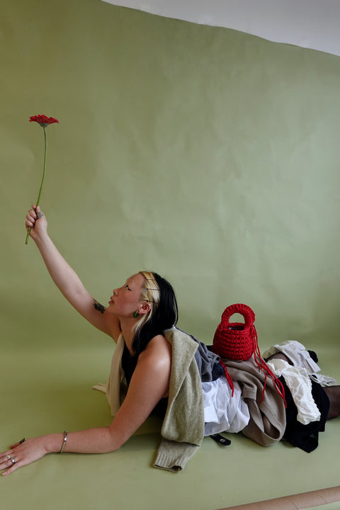 Loosends The Bow Bag | Red