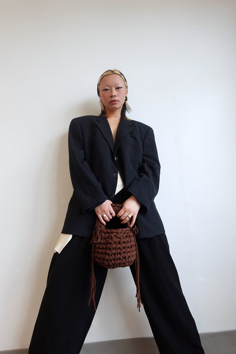 Loosends The Bow Bag | Chocolate