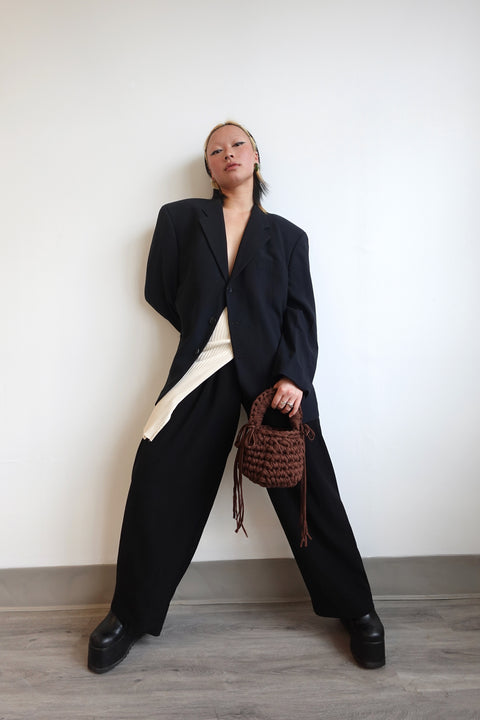Loosends The Bow Bag | Chocolate