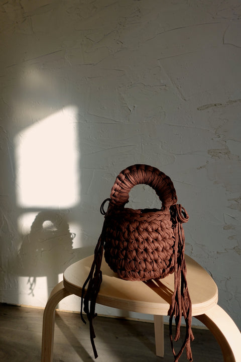 Loosends The Bow Bag | Chocolate