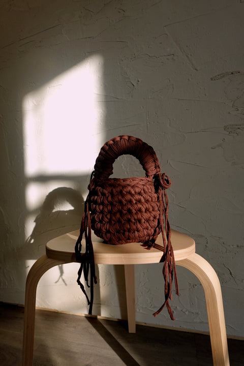 Loosends The Bow Bag | Chocolate