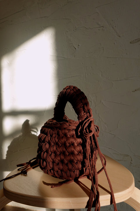 Loosends The Bow Bag | Chocolate