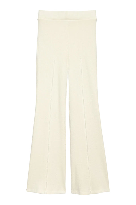 DONNI The Rib Kick Flare | Creme
