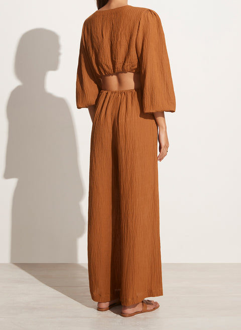 Faithfull the Brand Palmera Top | Caramel
