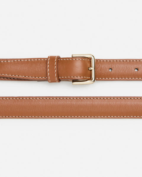 Flattered Barbara Belt | Cognac Leather