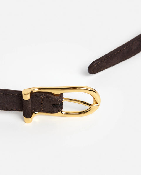 Flattered Betty Belt | Chocolate
