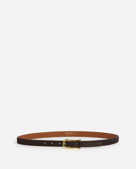 Flattered Betty Belt | Chocolate