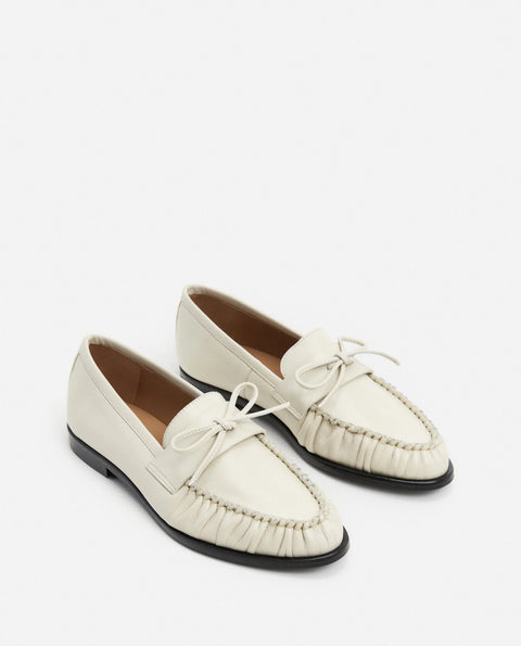 Flattered Dylan Loafer | Creme Leather