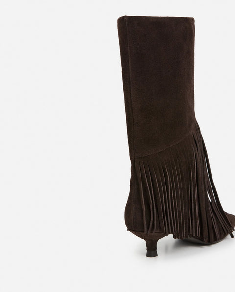 Flattered Nick Suede Boot | Chocolate