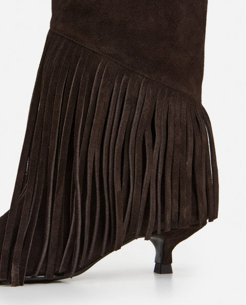 Flattered Nick Suede Boot | Chocolate