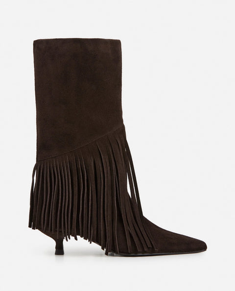 Flattered Nick Suede Boot | Chocolate