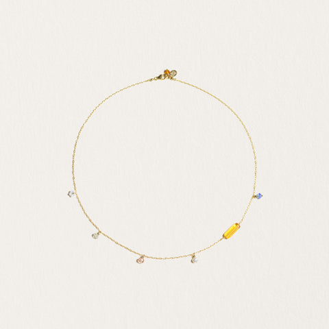 Fluidwavy Meadow Necklace | Gold