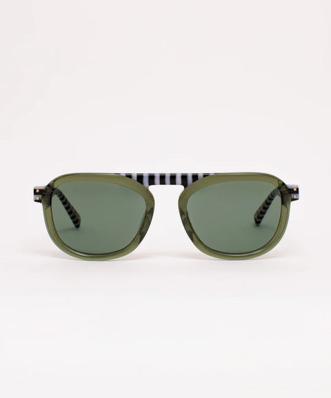 Sardine Stevie Sunglasses | Olive Regatta