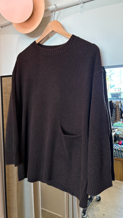 Notshy Rosie Cashmere Sweater | Cocoa