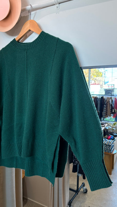 Notshy Patton Cashmere Sweater | Emerald