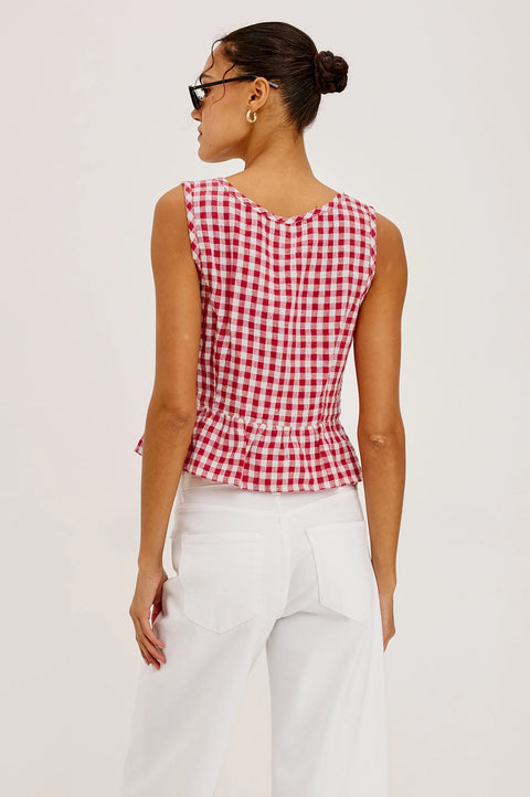 Rails Jonah Top | Picnic Check
